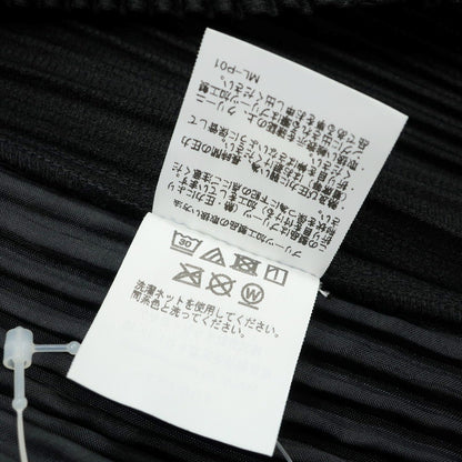 [Used] Homme Plisse Issey Miyake Polyester Pleated Easy Pants Black [1] [Condition Rank A] [Men&
