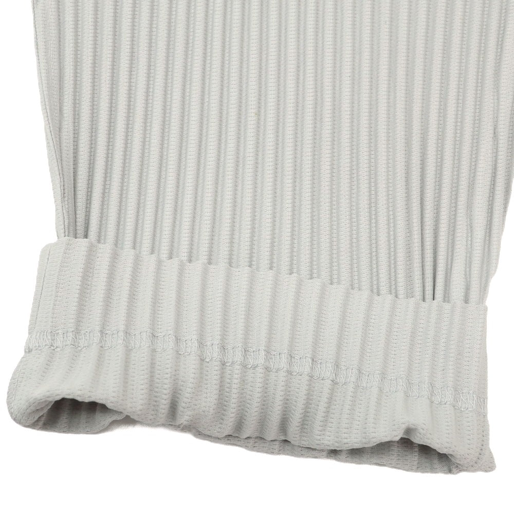 【中古】オム プリッセ イッセイミヤケ HOMME PLISSE ISSEY MIYAKE ポリエステル プリーツ イージーパンツ ライトグレー【 1 】【 状態ランクA 】【 メンズ 】[DPD]