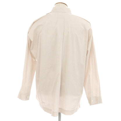 [Used] Homme Plisse Issey Miyake HOMME PLISSE ISSEY MIYAKE Spring/Summer 2025 Cotton Nylon Casual Shirt Pink Beige x White [2] [Condition Rank A] [Men&