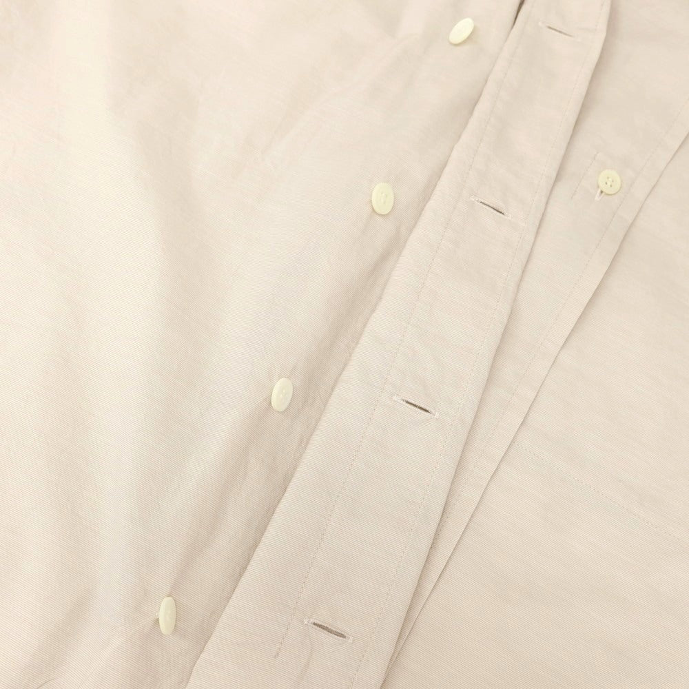 [Used] Homme Plisse Issey Miyake HOMME PLISSE ISSEY MIYAKE Spring/Summer 2025 Cotton Nylon Casual Shirt Pink Beige x White [2] [Condition Rank A] [Men&