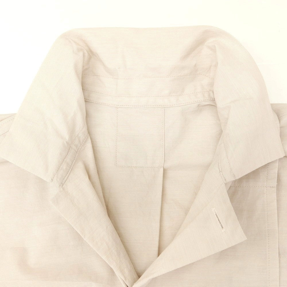 [Used] Homme Plisse Issey Miyake HOMME PLISSE ISSEY MIYAKE Spring/Summer 2025 Cotton Nylon Casual Shirt Pink Beige x White [2] [Condition Rank A] [Men&