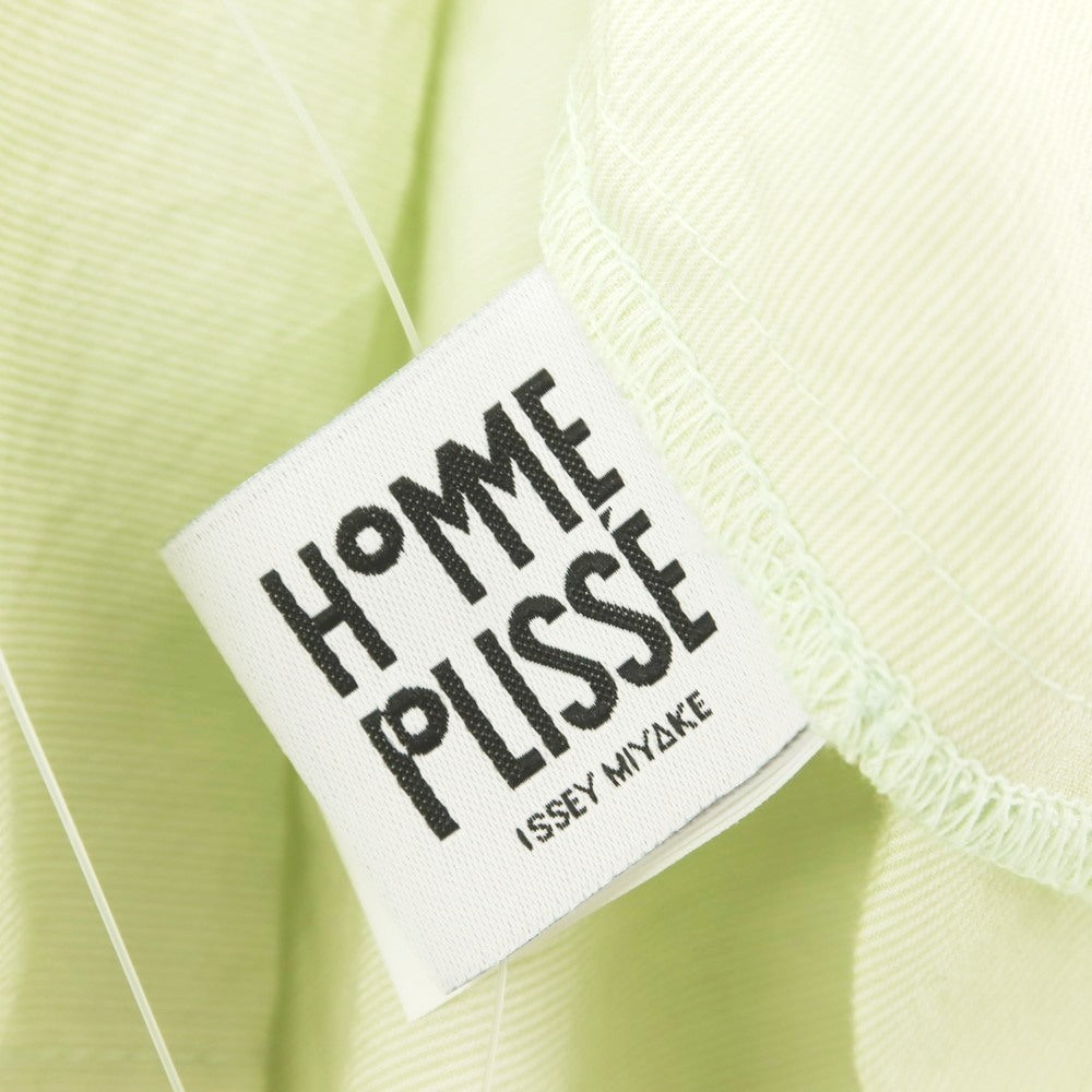 [Used] Homme Plisse Issey Miyake HOMME PLISSE ISSEY MIYAKE Spring/Summer 2025 Cotton Nylon Casual Shirt Light Green [3] [Condition Rank A] [Men&