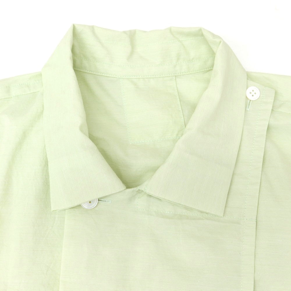 [Used] Homme Plisse Issey Miyake HOMME PLISSE ISSEY MIYAKE Spring/Summer 2025 Cotton Nylon Casual Shirt Light Green [3] [Condition Rank A] [Men&