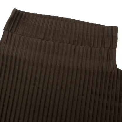 [Used] Homme Plissé Issey Miyake Spring/Summer 2025 Pleated Cut and Sew Dark Brown [No description (L size)] [Condition Rank A] [Men&
