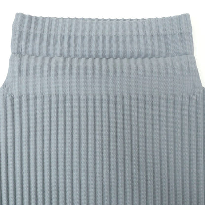 [Used] Homme Plissé Issey Miyake Spring/Summer 2025 Pleated High Neck Short Sleeve Cut and Sew Blue Gray [No Size (L)] [Condition Rank A] [Men&
