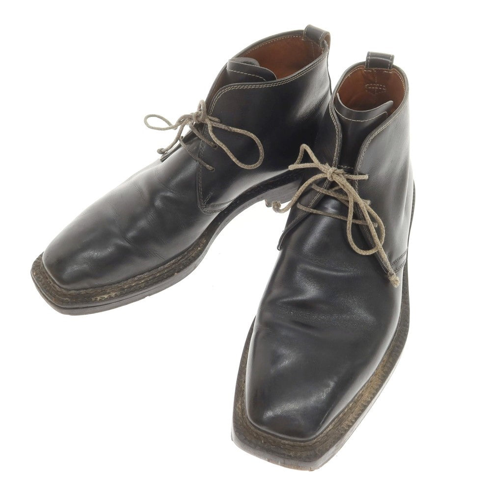 [Used] Bettanin &amp;amp; Venturi Norvegese Chukka Boots Black [8] [Condition Rank C] [Men&