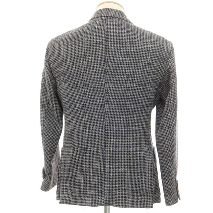 [Used] Atipico AT.P.CO Cotton Polyester Houndstooth Jacket Navy x White [44] [Condition Rank C] [Men&