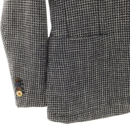 [Used] Atipico AT.P.CO Cotton Polyester Houndstooth Jacket Navy x White [44] [Condition Rank C] [Men&