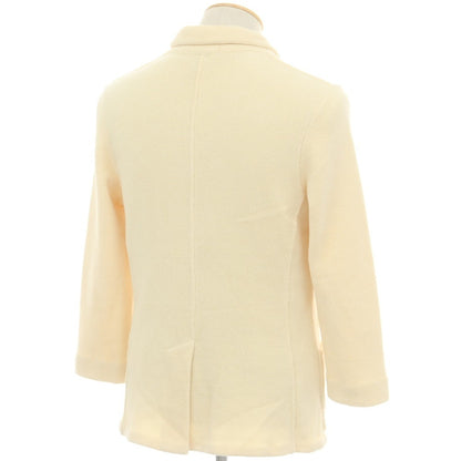 【中古】ラルディーニ LARDINI レーヨンウールコットン 2B ニットジャケット ベージュ【 XS 】【 状態ランクB 】【 メンズ 】