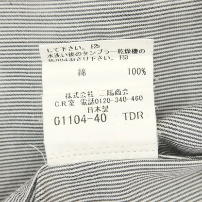 [Used] Burberry London BURBERRY LONDON Cotton Check Regular Collar Casual Shirt Grey [M] [Condition Rank C] [Men&
