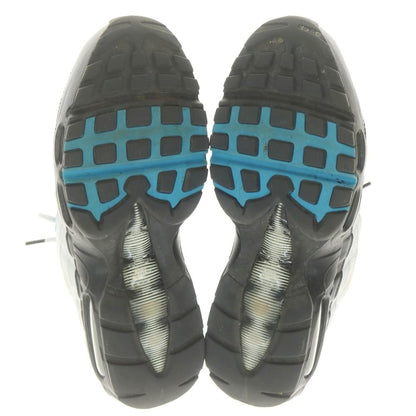 [Used] Nike NIKE AIR MAX 95 sneakers off-white x black x blue [28cm] [Condition rank B] [Men&