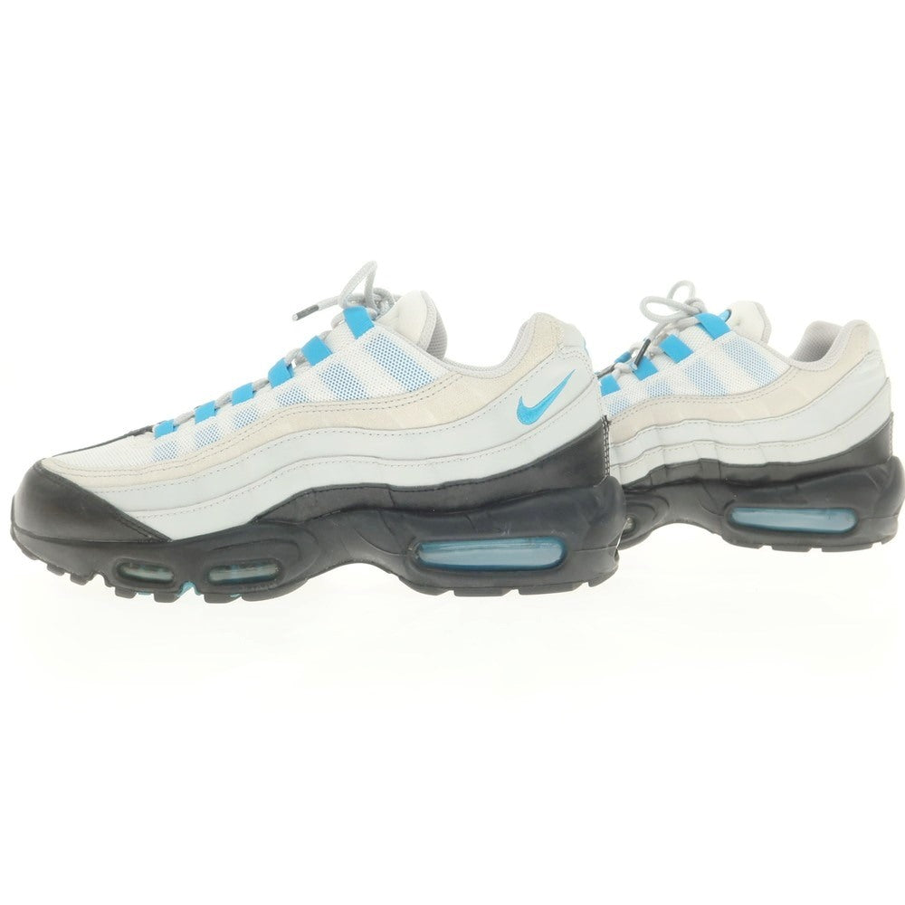 [Used] Nike NIKE AIR MAX 95 sneakers off-white x black x blue [28cm] [Condition rank B] [Men&