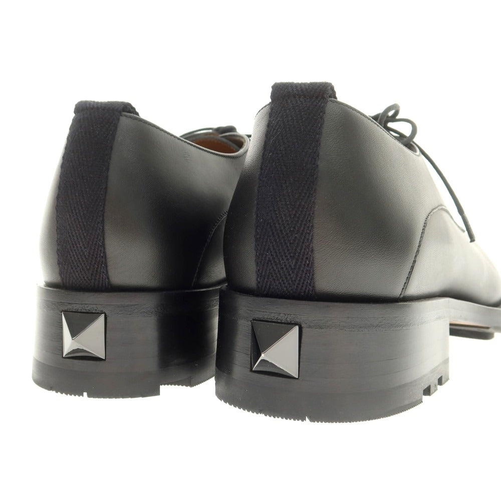 [Used] [Unused] Valentino Garavani Plain Toe Dress Shoes Black [44] [Condition Rank S] [Men&