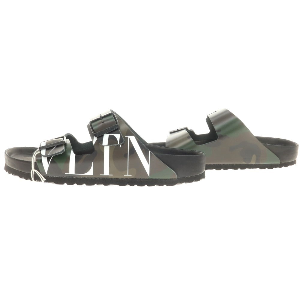 [Used] Valentino Garavani x BIRKENSTOCK Arizona camouflage sandals, olive x black [44] [Condition Rank A] [Men&
