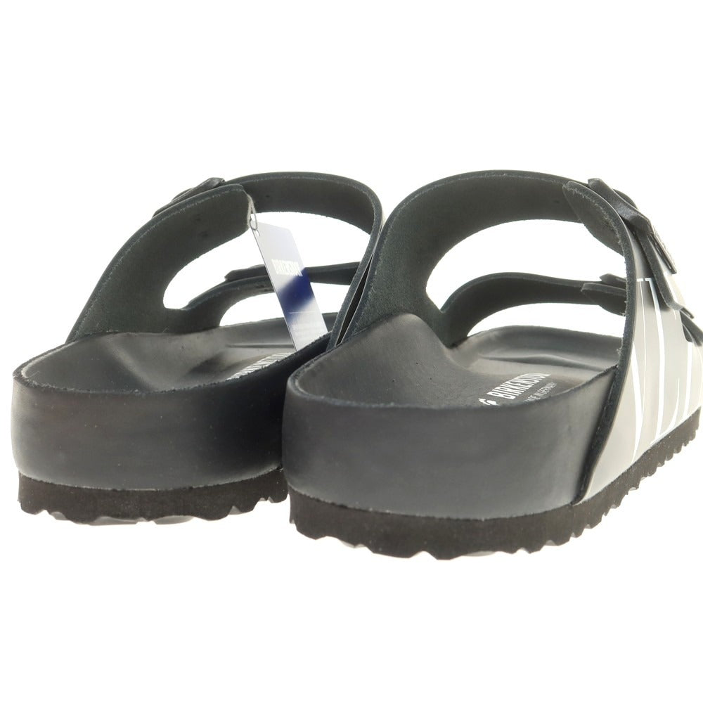 【中古】ヴァレンティノ ガラヴァーニ Valentino Garavani × BIRKENSTOCK アリゾナ カモフラージュ柄 サンダル オリーブxブラック【 45 】【 状態ランクA 】【 メンズ 】