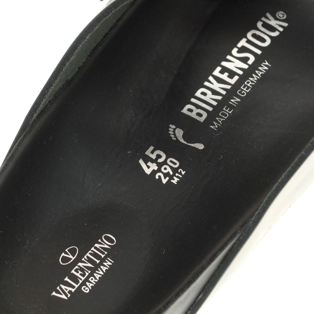 【中古】ヴァレンティノ ガラヴァーニ Valentino Garavani × BIRKENSTOCK アリゾナ カモフラージュ柄 サンダル オリーブxブラック【 45 】【 状態ランクA 】【 メンズ 】