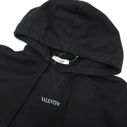 [Used] Valentino VALENTINO Stretch Cotton Hoodie Black [XS] [Condition Rank B] [Men&