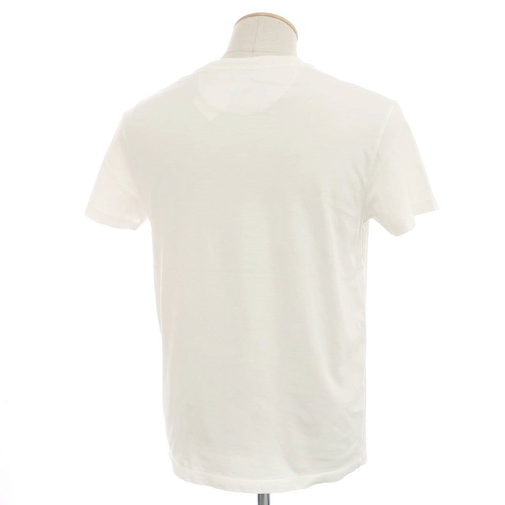 【中古】ヴァレンティノ VALENTINO コットン クルーネック 半袖Ｔシャツ ホワイト【サイズXS】【 状態ランクC 】【 メンズ 】 [CPD]