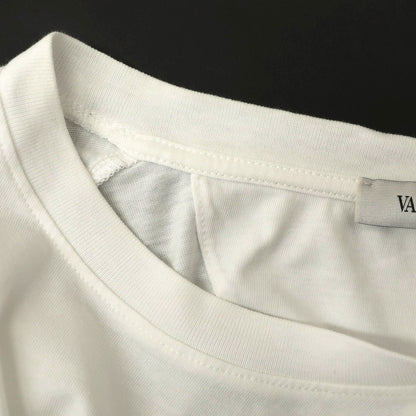 【中古】ヴァレンティノ VALENTINO コットン クルーネック 半袖Ｔシャツ ホワイト【 XS 】【 状態ランクB 】【 メンズ 】