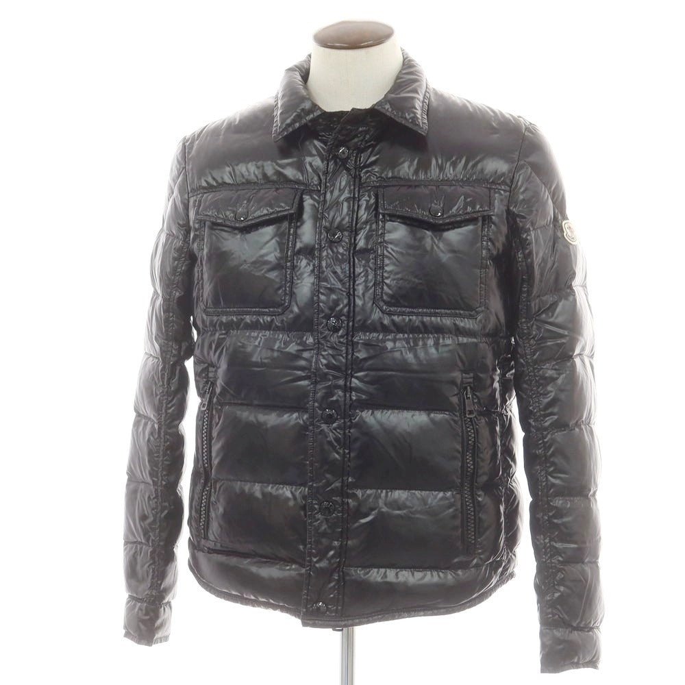 【中古】モンクレール MONCLER MATTHEW ナイロン ダウンジャケット ブラック【 3 】【 状態ランクB 】【 メンズ 】
