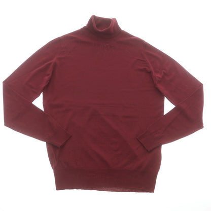 【中古】ジョンスメドレー JOHN SMEDLEY ハイゲージ ウール タートルネック プルオーバーニット ボルドー【 M 】【 状態ランクB 】【 メンズ 】
