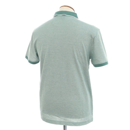 [Used] HUGO BOSS Cotton Pique Short Sleeve Polo Shirt Green [M] [Condition Rank A] [Men&
