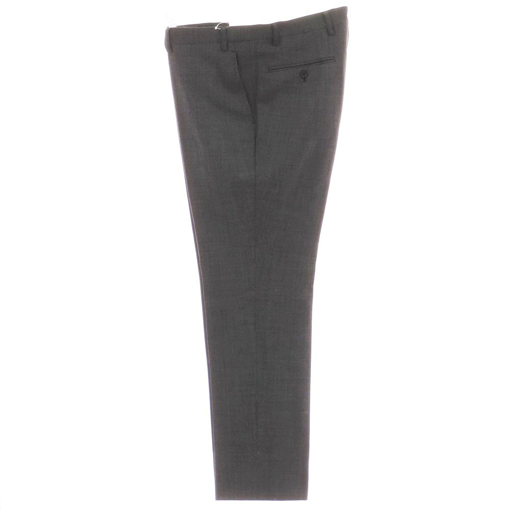 【中古】ダーバン D’URBAN ストレッチ ウールポリエステル ドレススラックスパンツ ブラックxグレー【 88 】【 状態ランクB 】【 メンズ 】