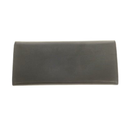【中古】ダンヒル Dunhill レザー 長財布 ブラック【 状態ランクC 】【 メンズ 】
