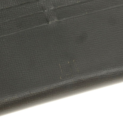 【中古】ダンヒル Dunhill レザー 長財布 ブラック【 状態ランクC 】【 メンズ 】