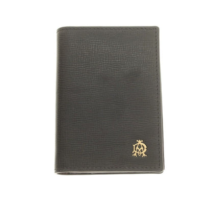 【中古】ダンヒル Dunhill レザー 名刺入れ ブラック【 状態ランクB 】【 メンズ 】