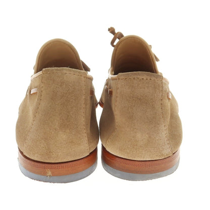 [Used] Santoni Suede Ribbon Loafers Light Brown [8] [Condition Rank C] [Men&