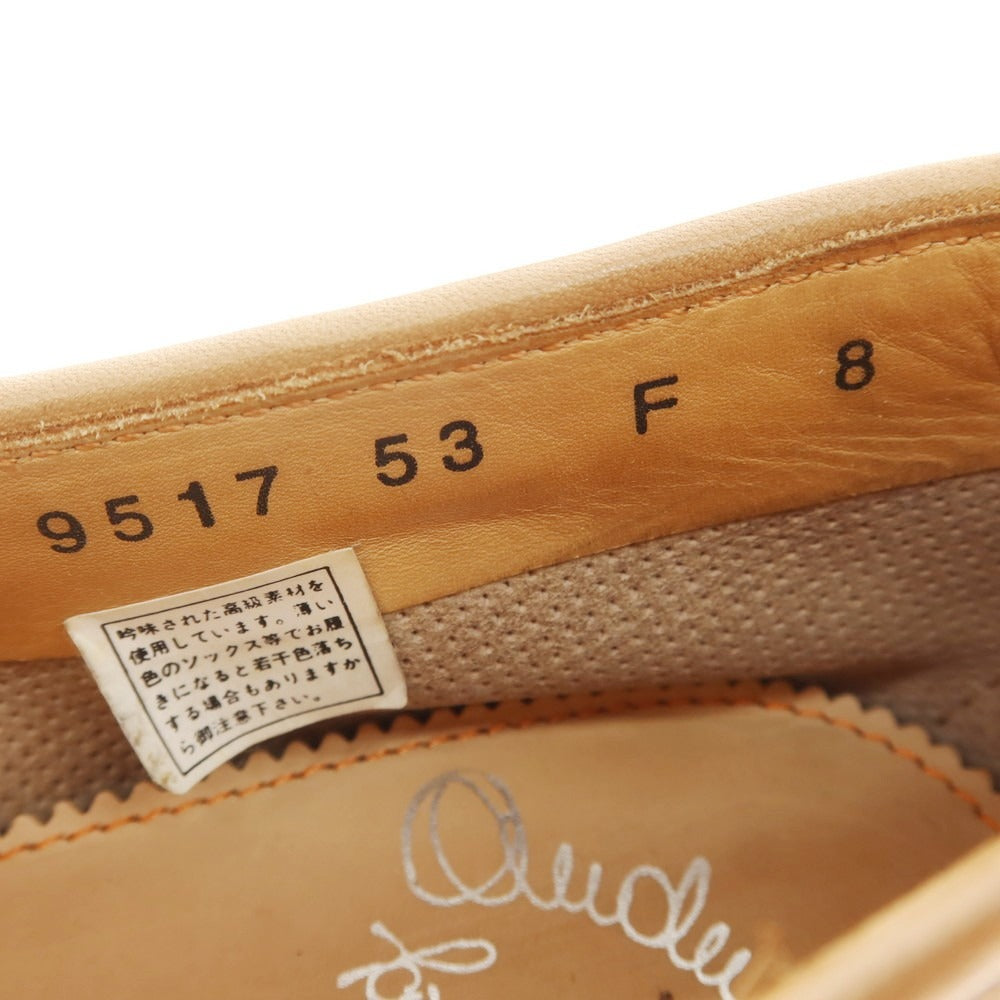 [Used] Santoni Suede Ribbon Loafers Light Brown [8] [Condition Rank C] [Men&