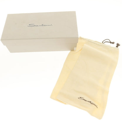 [Used] Santoni Suede Ribbon Loafers Light Brown [8] [Condition Rank C] [Men&
