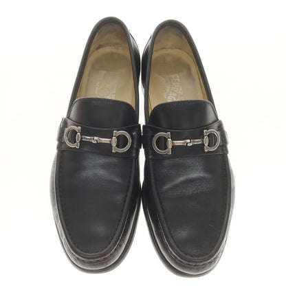 [Used] Salvatore Ferragamo Bit Loafers Black [8 1/2] [Condition Rank C] [Men&