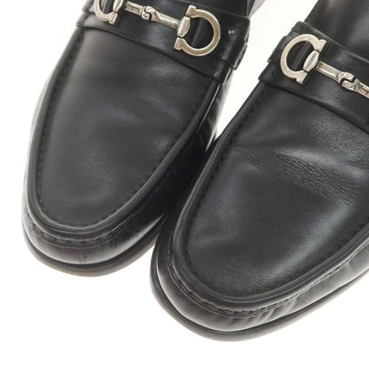 [Used] Salvatore Ferragamo Bit Loafers Black [8 1/2] [Condition Rank C] [Men&