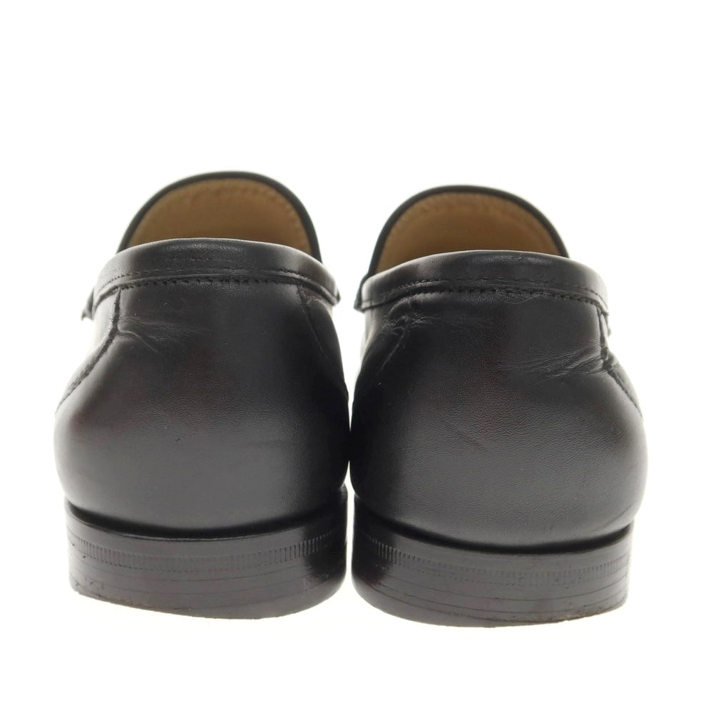 [Used] Salvatore Ferragamo Bit Loafers Black [8 1/2] [Condition Rank C] [Men&