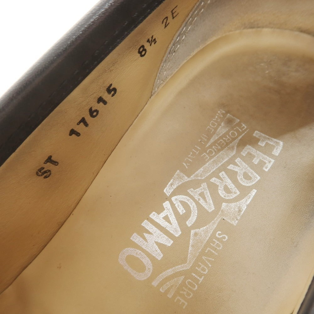 [Used] Salvatore Ferragamo Bit Loafers Black [8 1/2] [Condition Rank C] [Men&