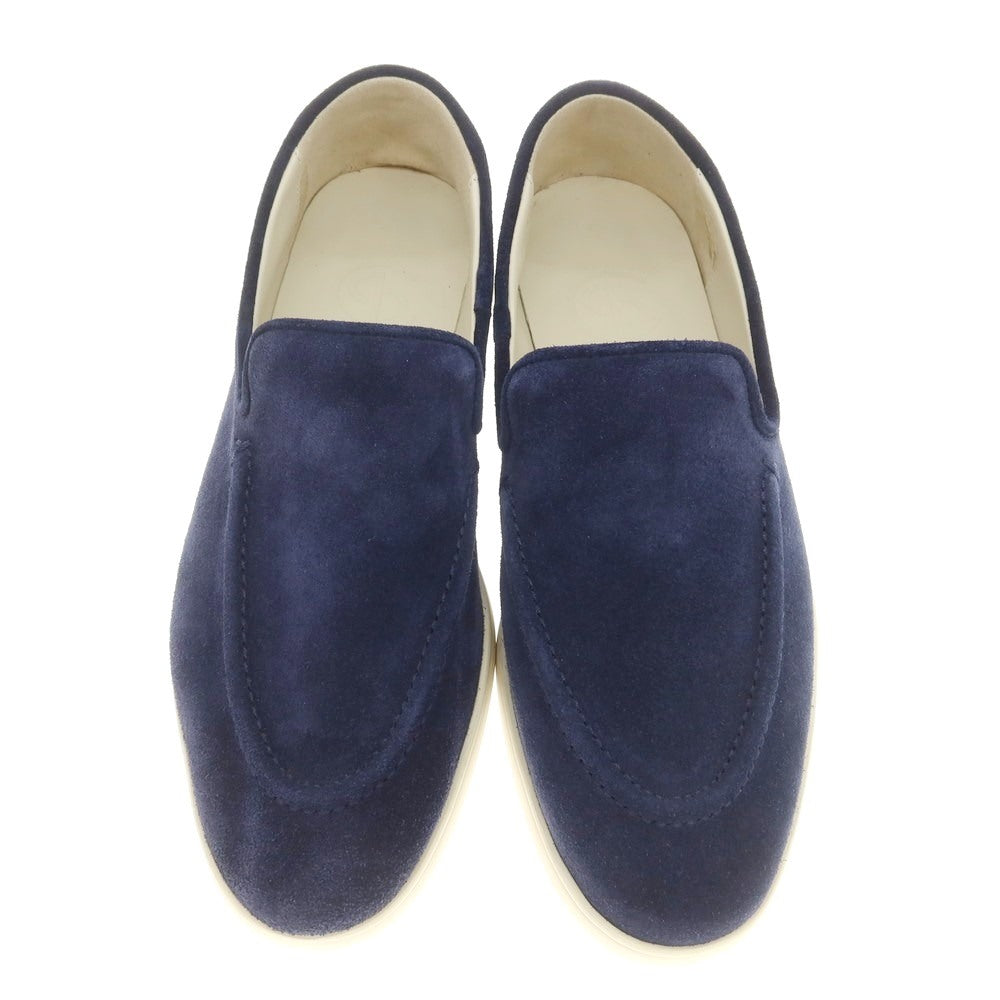 [Used] C.QP Suede Slip-on Loafers Navy [39] [Condition Rank A] [Men&