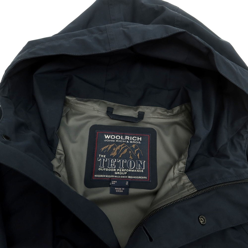 [Used] WOOLRICH Polyester Gore-Tex Mountain Parka Dark Navy [USA:S EU:M] [Condition Rank B] [Men&