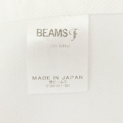 【中古】ビームスエフ BEAMS F コットン ワイドカラー ドレスシャツ ホワイト【 38 】【 状態ランクB 】【 メンズ 】