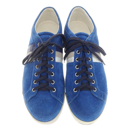 [Used] Santoni Suede Sneakers Blue [8] [Condition Rank A] [Men&