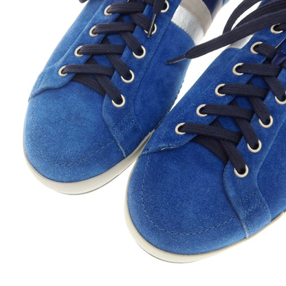 [Used] Santoni Suede Sneakers Blue [8] [Condition Rank A] [Men&