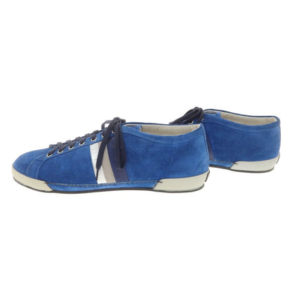 [Used] Santoni Suede Sneakers Blue [8] [Condition Rank A] [Men&