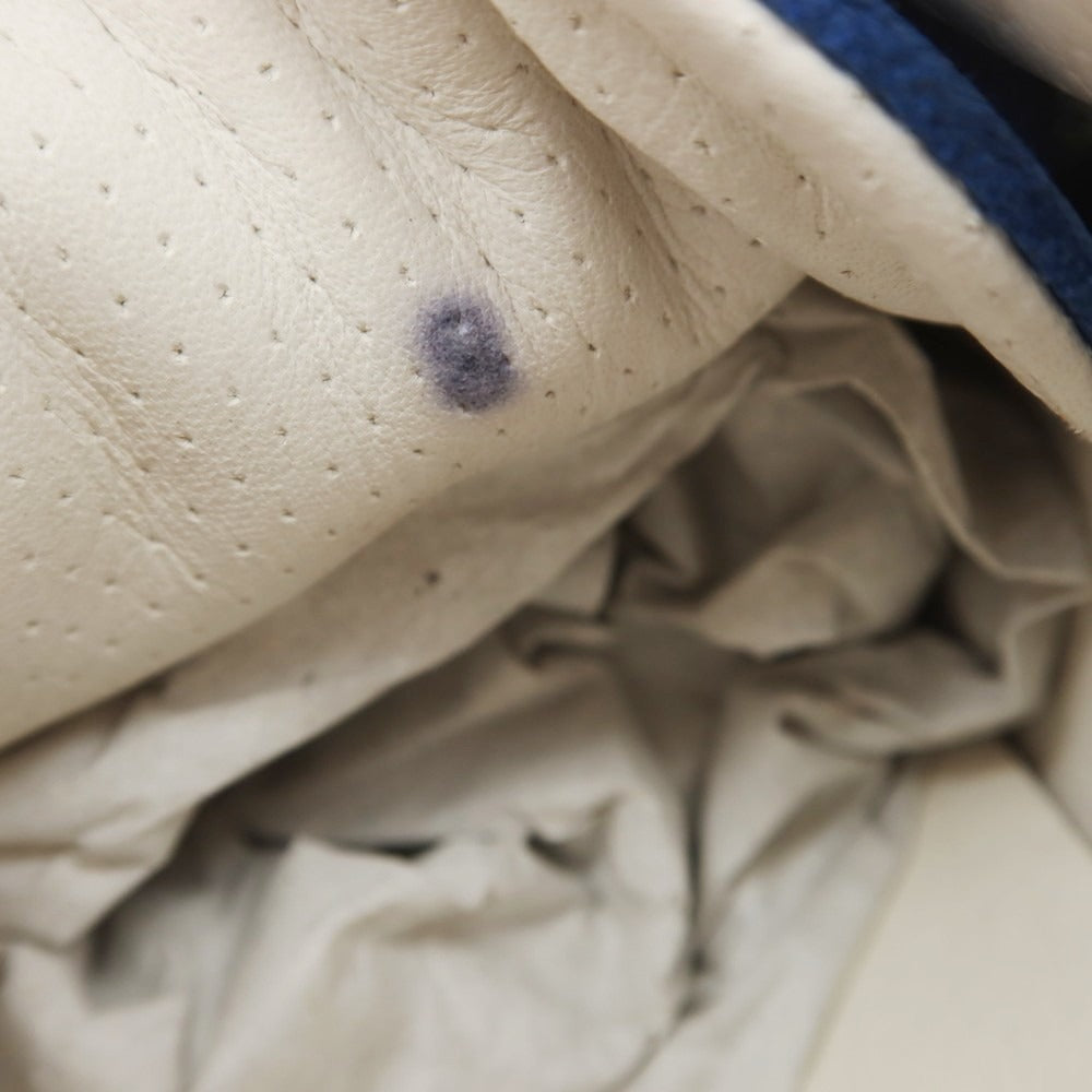 [Used] Santoni Suede Sneakers Blue [8] [Condition Rank A] [Men&