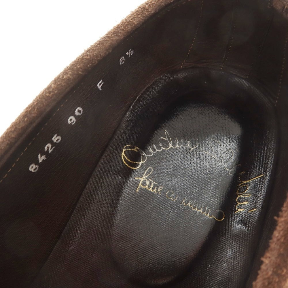 [Used] Santoni Suede Strap Loafers Dark Brown [8 1/2 F] [Condition Rank C] [Men&