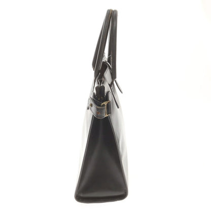 [Used] Ettinger Bridle Leather Brief Tote Bag Black [Condition Rank C] [Men&
