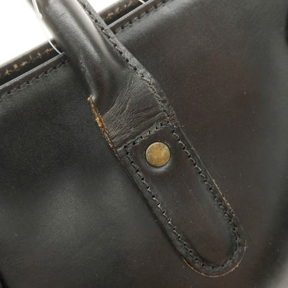 [Used] Ettinger Bridle Leather Brief Tote Bag Black [Condition Rank C] [Men&
