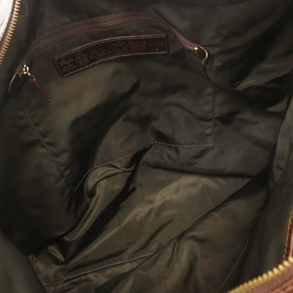 [Used] Felisi Crocodile-embossed leather shoulder bag, brown [Condition: B] [Men&