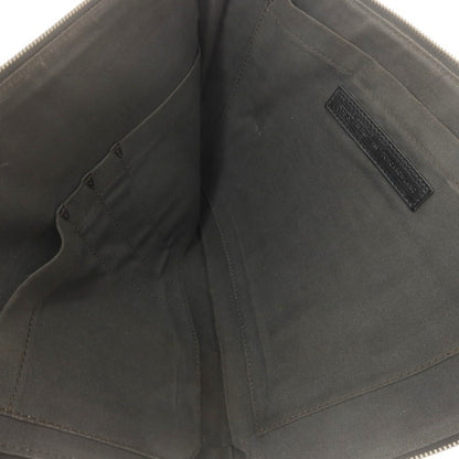 [Used] Daniel &amp;amp; Bob Crocodile-embossed leather clutch bag, black [Condition: C] [Men&