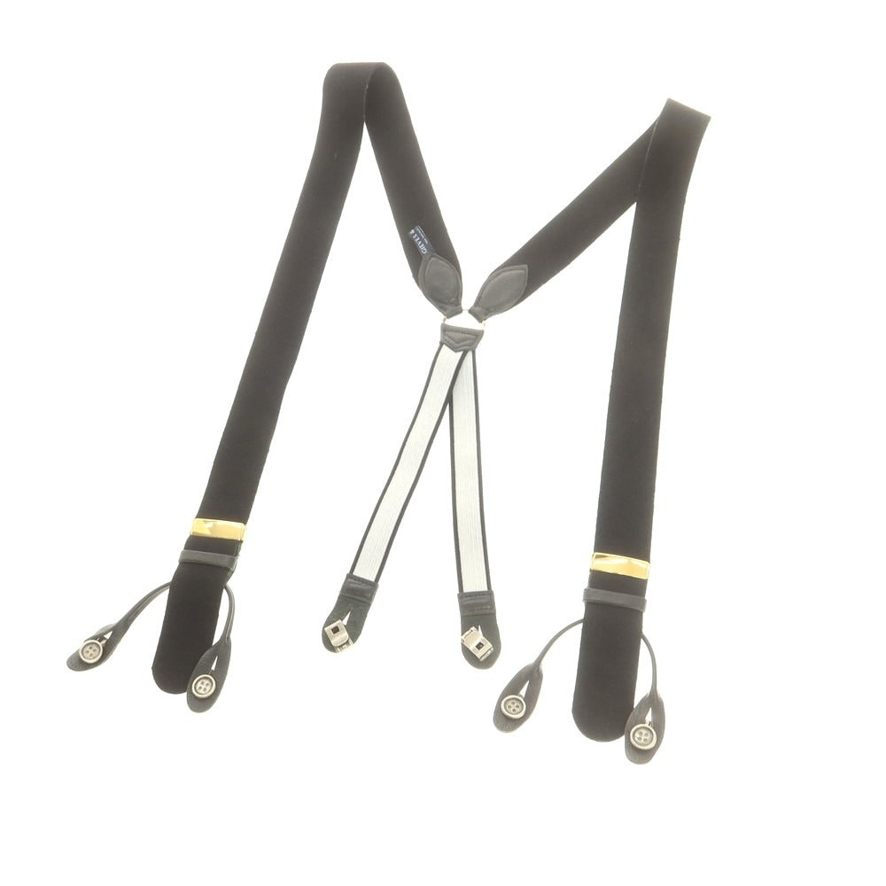 【中古】ギーブス＆ホークス GIEVES&amp;HAWKES サスペンダー ブラック【 状態ランクB 】【 メンズ 】